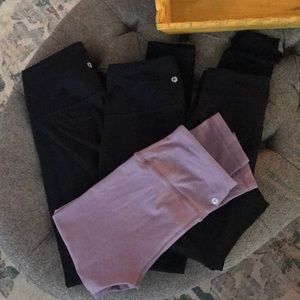 Bundle set of four 90 degree by reflex leggings